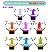 Luxury Fluorescence Drone Sticker for DJI Mini 3 Pro Protective Skin Waterproof Cover Fullbody for DJI Mini 3 Pro Accessories