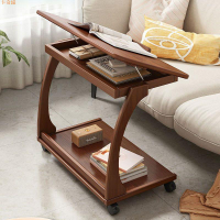 沙發邊幾邊柜可移動茶幾實木框架角幾小桌子沙發旁置物架床邊桌子