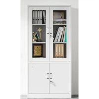 LIANBANG - Lemari Arsip Besi, Cabinet Metal, Lemari Buku Besi, Sliding Swing Door