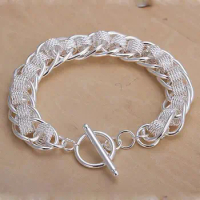 H059 bracelet, fashion jewelry Centipede Bracelet /avbajmia arpajiwa silver color