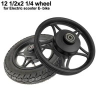 12 1/2X2 1/4 tires hub inch Drum brake wheel tyre for Electric Scooters E-bike