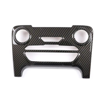 Car Center Console Panel Button Frame Cover Trim for Ford Ranger Everest 2015-2021 Accessories(Carbon