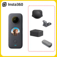 【Insta360】ONE X2 全景相機+專用冷靴+充電座+鏡頭保護套+收納包