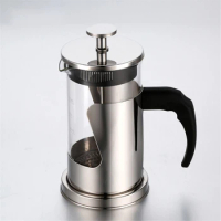 Portable Stainless Steel Coffee Press Durable French Press 800ml Coffee Maker Durable Coffee Press for Making Coffee