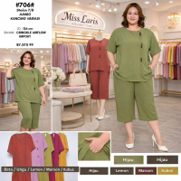 Setelan Celana Katun Crinkle Airflow Import 706 Jumbo Ld max 126 cm
