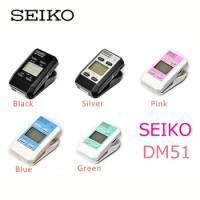 Seiko DM51B Digital Pocket Size Metronome / Clip-On Metronome Clock function General Instrument Metronome