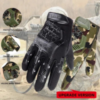 Tactical Military Gloves Man Airsoft Special Forces Training Fighting Gloves Outdoor Anti-Skid Camouflage Gloves