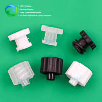 Spare Parts! 50pcs/lot Ink Tube Connector Male Plug for Eco Solvent Printer UV Machine Hose Female Stopper