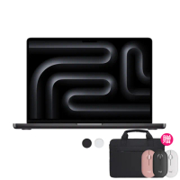【Apple】無線滑鼠+電腦包★2024 MacBook Pro 14吋 M4晶片 10核心CPU與10核心GPU 16G/512G SSD