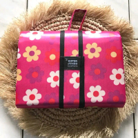 Tikar Lipat Piknik Microsatin 1K [Satu Keluarga] - Ukuran 300x150 cm, Anti Air & Motif Variatif - Co