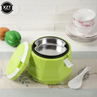 Mini Rice Cooker 1.3 L Electric Portable Multifunctional Rice Cooker Food Steamer for Truck Keeps Food Warm 12/24V 140W