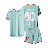Áo đấu Atletico Madrid mùa giải 2024/2025 – Tặng dịch vụ khắc tên và số ở lưng
