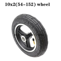 10 inch Tyre Wheel 10x2 54-152 Tire Inner Tube and Alloy Rims hub for Electric Scooter Balance Wheelbarrow Wheelchair