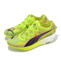 【PUMA】競速跑鞋 Fast-FWD Nitro Elite PsyRush 男鞋 綠 氮氣中底 碳板 馬拉松(380086-01)