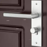 European Style Door Handle Lock for Indoor Bedroom Living Room Mechanical Door Pull lock Home Security Lockset cerradura puerta