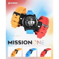 游龍潛水●ATMOS MISSION ONE 矽膠錶帶(附工具組)