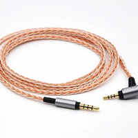 2.5mm BALANCED 8-core braid Audio Cable For SONY WH-1000XM2 1000XM3 XM4 XM5 H800 H900N headphone