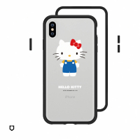 【RHINOSHIELD 犀牛盾】iPhone XS Mod NX邊框背蓋手機殼/稍息立正老師好(Hello Kitty手機殼)