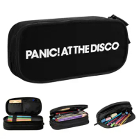 Panic At The Disco Band Pencil Cases New Pen Bags Girl Boy Big Capacity Students School Gifts Pencil