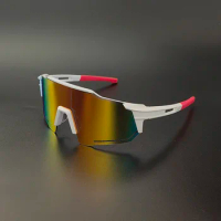 Men's UV400 Cycling Sunglasses Rimless 2024 Outdoor Running Fishing Goggles Sports Bicycle Glasses MTB Bike Eyewear Rider Lenses