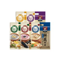 【QUAKER 桂格】每日營養穀珍麥片口味任選90包(黑穀珍寶/核桃堅果-無糖/穀麥全餐-無糖/杏仁蓮子/鮮蔬野菇)