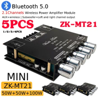ZK-MT21 Subwoofer Digital Power Amplifier Board 2.1 Channel Stereo Amp Module