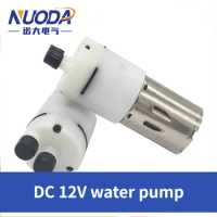 370 DC 12V Oxygen Micro Motor Miniature Diaphragm Liquid Water Pump For Blood Pressure Monitor Aquarium Low Noisy