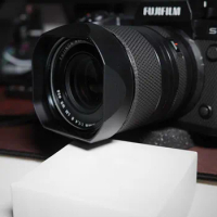 Metal Square Lens Hood for Fujifilm Fujinon XF 33mm F1.4 R LM WR Lens on Fuji XT4 XT3 XT2 XT30II XT30 XT20 XT10 XE4