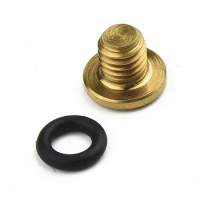 Bike Bicycle Bleed Titanium Screw &amp; ORing for Shimano XT SLX Zee Deore &amp; LX Convenient Package Includes Screw and O Ring