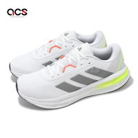 adidas 慢跑鞋 Galaxy 7 M 男鞋 白 灰 螢光綠 緩震 運動鞋 愛迪達 ID8759