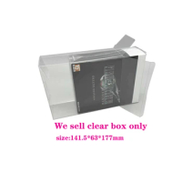 10pcs transpparent box for PS5 for final fantasy VII rebirth FF7 collectible transparent protective case display box HK version