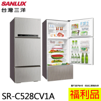 SANLUX 台灣三洋 528L 1級能效三門直流變頻電冰箱/福利品(SR-C528CV1A)