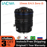 Venus Optics Laowa 15mm f/4.5 Zero-D Shift Lens for Canon EF Nikon F Pentax K