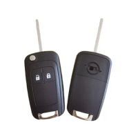 2 /3 Button Flip Remote Key Shell For OPEL VAUXHALL Zafira Astra Insignia Holden Remote Car Key Shell Fob Cover Flip HU100 Blade
