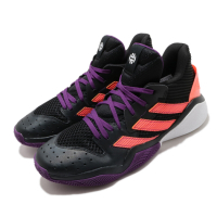 adidas 籃球鞋 Harden Stepback 男鞋 愛迪達 哈登 透氣 黑 紫 橘 EF9889