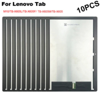10PCS For Lenovo Tab 5 Plus Tab M10 TB-X605FC TB-X605LC x605 LCD Display Touch Screen Digitizer Assembly