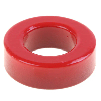 NewTeras Toroid Ferit Besi, T130-2, 33 * 20 * 11 mm, Untuk Induktor, Serbuk besi, Cincin Merah, Kebo
