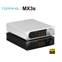 TOPPING MX3S All-In-One Hi-Res Audio DAC AMP Headphone Amplifier with Remote Control audirect
