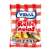 即期品【西班牙VIDAL維多寶】PIZZA造型軟糖(90gX3包 西班牙軟糖 VIDAL軟糖 維多寶軟糖 PIZZA軟糖)