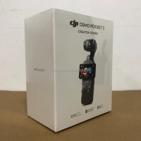 Osmo Pocket 3 Creator Combo Pocket Camera 1in CMOS 2in Screen &amp;Horizontal-Vertical Shooting 3Axis Gimbal ActiveTrack 6