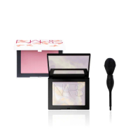 【NARS】流光蝶羽小白餅+腮紅雙入組(裸光蜜粉餅/流光蝶羽粉餅/小白餅/腮紅/炫色腮紅)