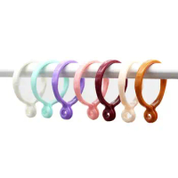 20pcs/lot Curtain Installation Hook Up Curtain Rod Ring Fixing Curtain Tool Window Decoration Hardware Household Products E11689