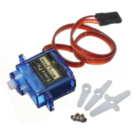 Motor Micro Mini Servo Tower Pro SG90 SG-90 9G Arduino Plastic Bearing Mini Include Accsesoris