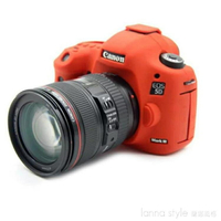 相機包佳能5D4 6D2 80D 6D 5D3 5D 5DR保護套800D硅膠套