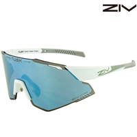 ZIV TUSK 可換片太陽眼鏡/運動眼鏡 186 TB119042 霧白/灰電水藍鍍膜 BSMI D63966