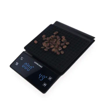 3KG/0.1g Coffee Scale with Timer Smart Drip Coffee Scale Precision Coffee Pot Scale Household Portable Digital Kitchen Scales