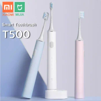 XIAOMI MIJIA T500 T300 Electric Toothbrush Smart Sonic Brush Ultrasonic Whitening Teeth vibrator Wireless Oral Hygiene Cleaner