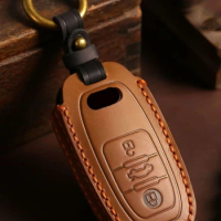 Car Remote Smart Key Cover Case Shell For Audi A1 A3 A4 A5 A6 A7 A8 Quattro Q3 Q5 Q7 2009-2015 Accessories Keychain Protect Set