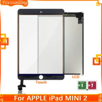 LCD For iPad mini 2 Touch Screen With IC Digitizer Sensors Assembly Panel Replacement For iPad mini 2 A1489 A1490 A1491