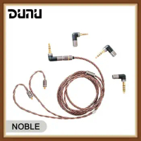 DUNU NOBLE Original Earphone Cable of DK4001 Furutech OCC Silver mixed wire with 4 Quick Switching Connectors MMCX/0.78MM
